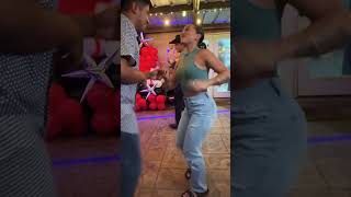 Ceci y Chuyito bailando en una fiesta youtube trending baile dance music fyp shorts viral [upl. by Nettirb]