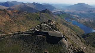 The journey to Snowdon summit with Snowdon Mountain Railway [upl. by Feldt]