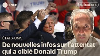 Tentative d’assassinat de Donald Trump  voici où en est l’enquête [upl. by Aiyot928]