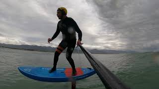 Starboard ACE foil  SUP foiling in Liguria [upl. by Woodruff]