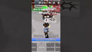 Bro is not Arthur Morgan meme roblox robloxmemes jujutsushenanigans reddeadredemtion2 rdr2 [upl. by Ynabla565]