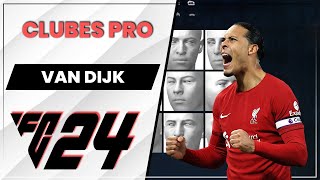 How to make VAN DIJK in EA FC 24 ✅ [upl. by Broome460]