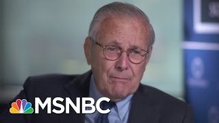 Donald Rumsfeld Truthfulness Is important  MSNBC [upl. by Yakcm]