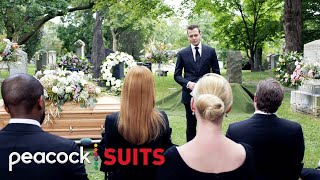 Harvey Confronts His Childhood at his Mothers Funeral  Suits [upl. by Eet]