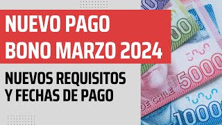 PAGO BONO MARZO 2024 Conoce el monto Requisitos y las nuevas fechas de pago del Aporte Familiar [upl. by Mutat]