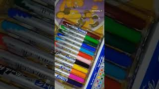 Brush pens under ₹200✨🤎art justart brushpen artandcraft artist review [upl. by Homer]