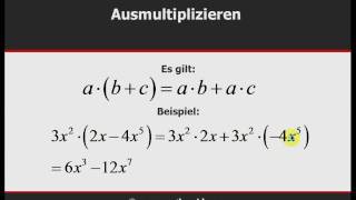 Terme Multiplikation Division Rechnen mit Klammern [upl. by Ardnaeel920]