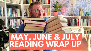 May June amp July Reading Wrap Up  2023 [upl. by Eerdua]