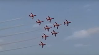 June 25th 2008  RAF Red Arrows at New York City [upl. by Mencher]