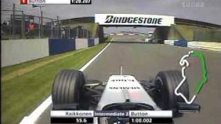 Kimi Raikkonen Silverstone 2005 qualifying lap [upl. by Man852]