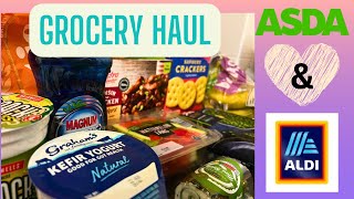 UK GROCERY HAULWEEKLY FOOD SHOPASDA amp ALDITalia Elizabeth [upl. by Conlan93]