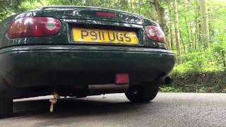 18 MX5  IL Motorsport MX5 Exhaust DECAT [upl. by Puff755]