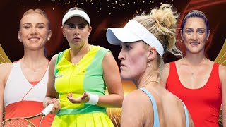 Lyudmyla Kichenok  Jelena Ostapenko vs Gabriela Dabrowski  Erin Routliffe  Australian Open 2024 [upl. by Kauppi]