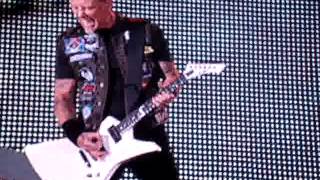 METALLICA Intro  Hit the Lights 7 5 2012 Prag Synot Tip Arena [upl. by Lynnworth254]