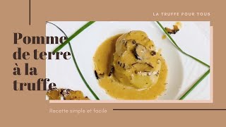 Recette simple et délicieuse  Pomme de terre à la truffe 😋 [upl. by Sara]