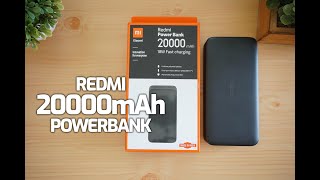 Redmi Power Bank 20000mAh Unboxing 18W Fast Charging [upl. by Kele]