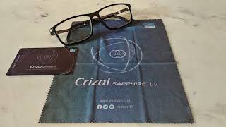 Lensa Essilor Crizal Sapphire UV 360 selfie expert [upl. by Harewood]