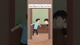 That Relative Kid relatable relatives shorts reels animation youtubeshorts youtube anime [upl. by Annoled]