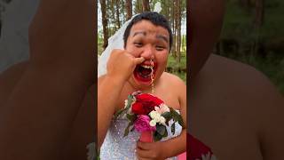 ToRung comedy beautiful bride😂 [upl. by Odnumyer]