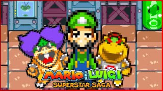 Exploring Hooniversity II Luigi plays Mario and Luigi Superstar saga FT Ludwig and Bowser jr [upl. by Lerud]