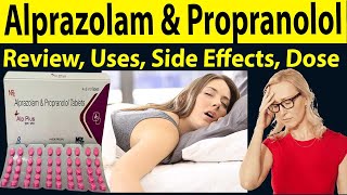 Alprazolam and propranolol tablets Review  Alprazolam tablet kis kaam aati hai  Uses Side Effects [upl. by Sidnala129]