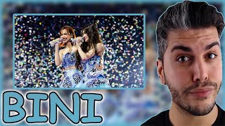 BINI  Intro  Pantropiko Extended Ver GRAND BINIverse Day 1 REACTION [upl. by Nirrej]