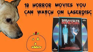 10 Horror Movies you can Watch on Laserdisc [upl. by Inihor]