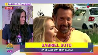 ¿Se CASARON en secreto Gabriel Soto llama ESPOSA a Irina Baeva  Sale el Sol [upl. by Debo]