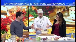 Il panettone gastronomico dello chef Gandino [upl. by Anerb]