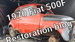 Classic Fiat 500 restoration update [upl. by Zebada]