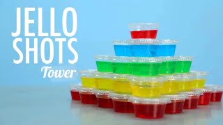 How To Make Jello shots tower  raju beverage lab [upl. by Semele]