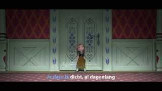 Frozen SingALong  Zullen wij een sneeuwpop maken  Disney Dutch NL Official Clip HD [upl. by Halda]