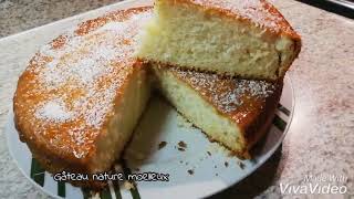 Recette simple Gâteau nature Moelleux easyrecipe cake [upl. by Velasco888]