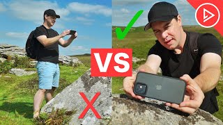 BORING VS CREATIVE Smartphone Broll  Mobile Filmmaking Tips For Beginners [upl. by Prentiss]