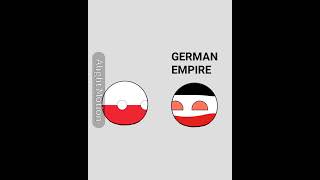 quotPoland amp Germany amp Monaco amp Yemenquot countryballs animation history countryballhistory [upl. by Bank]