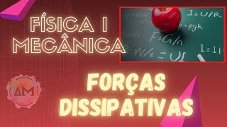 Física I  Aula 19  Forças Dissipativas Energia Dissipada [upl. by Ecinahc]