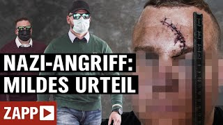 Mildes Urteil nach NaziAngriff auf Journalisten  ZAPP  NDR [upl. by Eahsat600]