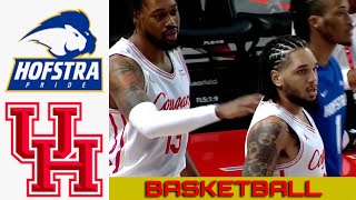 HOFSTRA vs 7 HOUSTON Basketball Game Full Highlights 2024 [upl. by Pippo967]