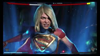 Feline Fury Catwoman takes on Supergirl Can Claws Clip Steel Catwoman vs Supergirl Injustice 2 PC [upl. by Ludie]