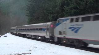 Leavenworth Snow Train Chase 2010 [upl. by Lafleur84]