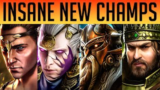 6 TOTALLY MENTAL NEW CHAMPIONS KAELS MYTHICAL DAD  Raid Shadow Legends [upl. by Airdnaxela150]