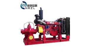 Diesel single stage fire pump factory [upl. by Magee]