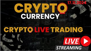 CRYPTO LIVE TRADING  BITCOIN LIVE TRADING  24 NOV  LIVE TRADING SESSION [upl. by Aihcrop]