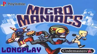 Micro Maniacs Ps1 Longplay [upl. by Yllus104]