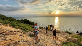 🇹🇭 4K HDR  Koh Samet Sunset View Point Thailand Walk [upl. by Ulphiah]