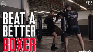 How to Beat A Better Boxer With Your Kicks  5 Kick Fighting Strategies  Bazooka KB amp MMA 132 [upl. by Dennis200]