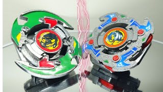 FULL METAL BEYBLADE BATTLE Black Dranzer Anime version VS Dragoon F [upl. by Suravat]