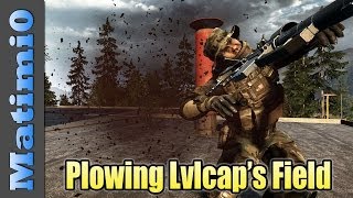 PP2000 Duel  Plowing Levelcaps Field  Battlefield 4 [upl. by Ahsenrac]