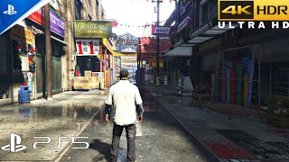 GTA 5 Remastered PS5 4K 60FPS HDR Gameplay [upl. by Theurer]