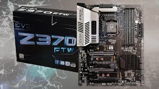 Motherboard EVGA Z370 FTW Overview [upl. by Eizus917]